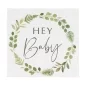 Preview: 16 napkins Botanical Hey Baby