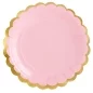 Mobile Preview: 6 plates pink 18cm