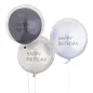 Preview: 3 double layer balloons blue