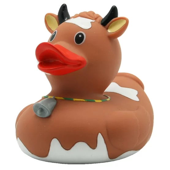 Bath duck cow