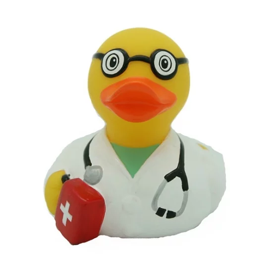 Bath duck emergency doctor