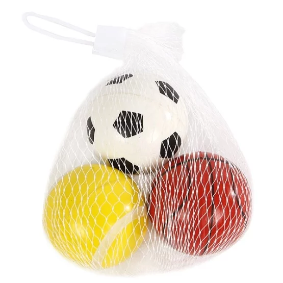 Bouncy balls 4.5cm in net