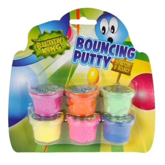 Bouncing Putty 6 Farben