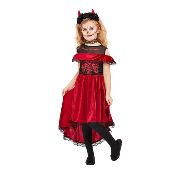 Devil costume red size S