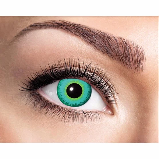 Kontaktlinsen grüner Zauber