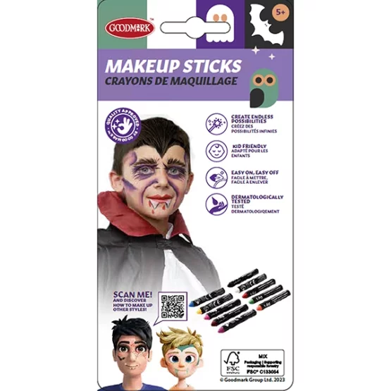 10 make-up sticks