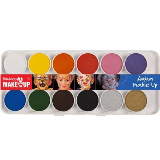 Aqua paint box 12 colors