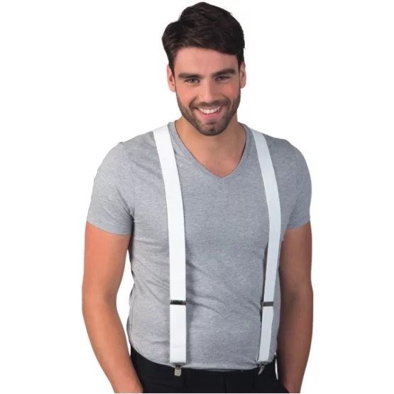 Suspenders Basic white