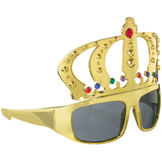 Fun Shade Glasses Gold King