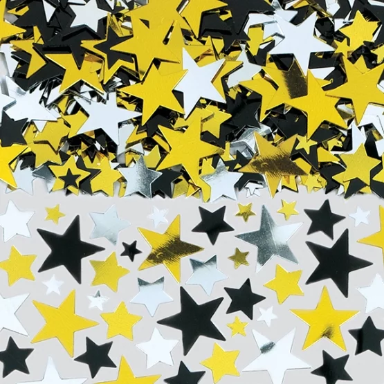Decorative confetti stars Hollywood 75gr
