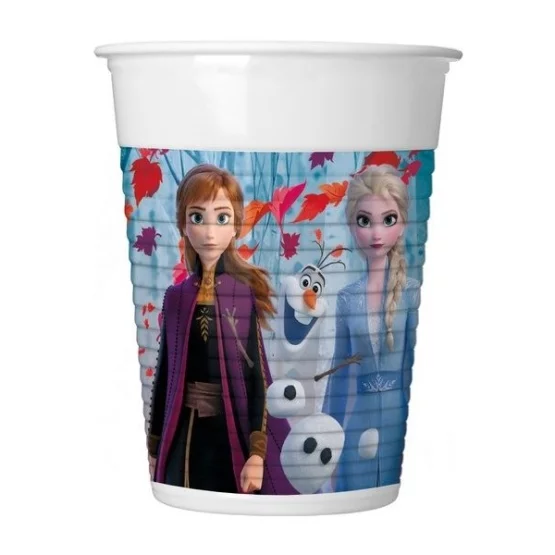 8 Frozen II cups 200ml