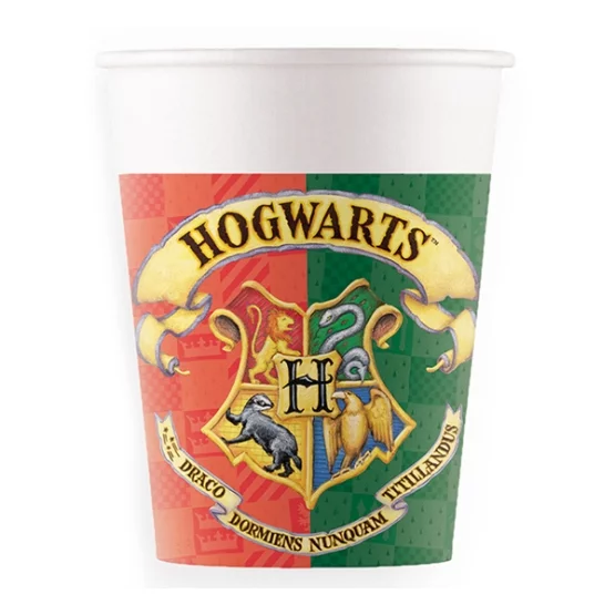 8 paper cups Harry Potter