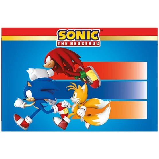 Sonic tablecloth