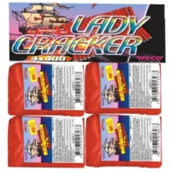 Lady-Cracker-Set 4x200 Schuss