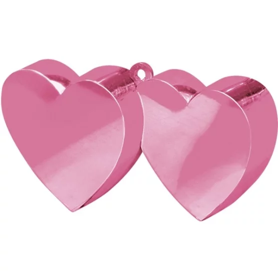 Balloon weight hearts pink
