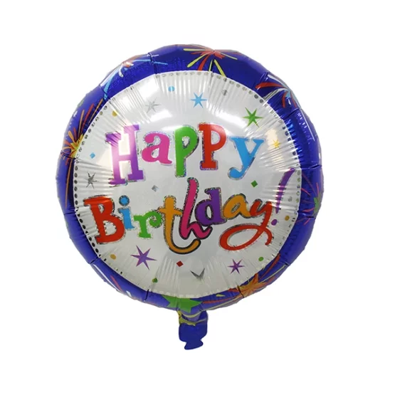 Foil balloon Happy Birthday 45cm