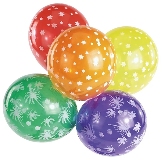 6 Ballone Sterne 50cm