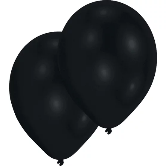 10 balloons black 27.5cm