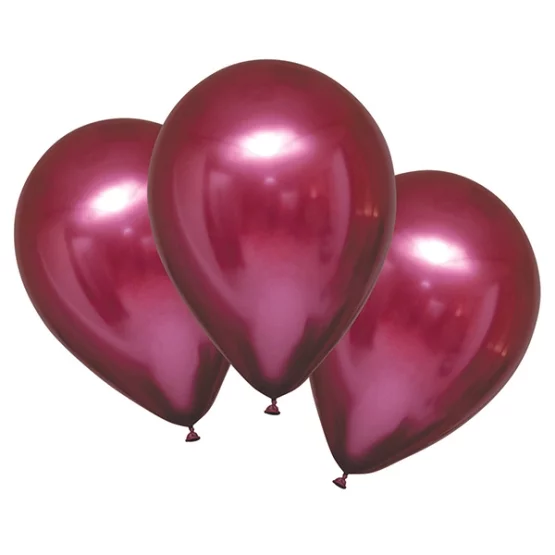 6 Latexballons Satin Luxe Pomegranate 27.5cm