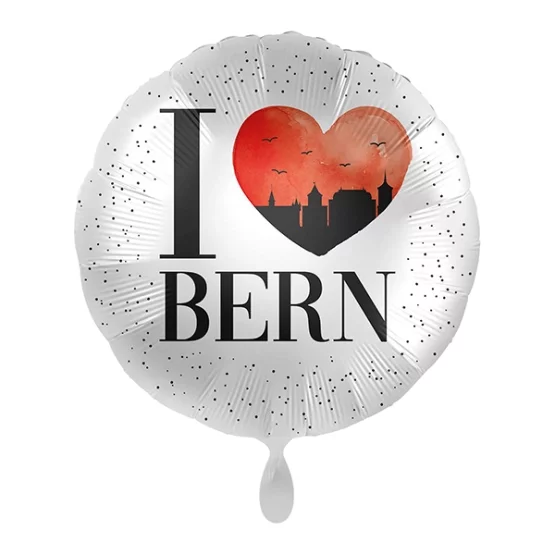 Folienballon I Love Bern 43cm