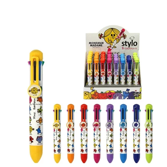 Kugelschreiber mit 8 Farben