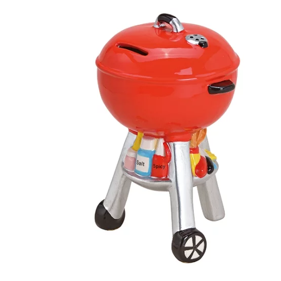 Money box kettle grill red