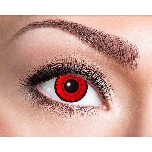 Kontaktlinsen rotes Fieber