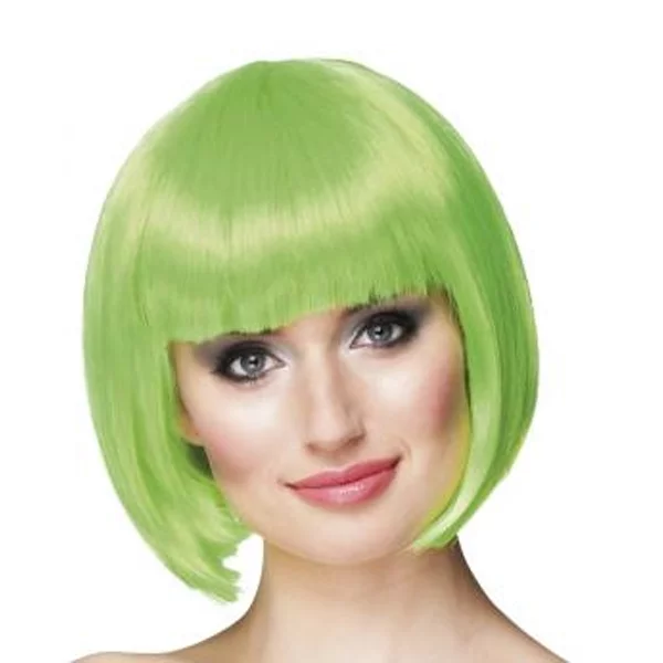 Wig Cabaret limegreen