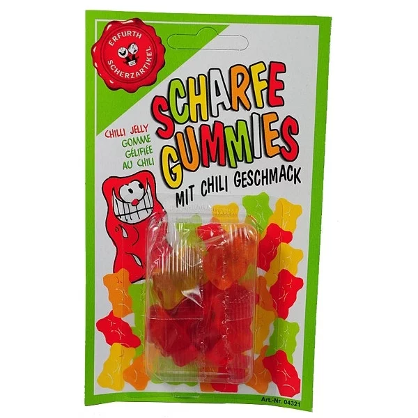 Hot gummies with chili***