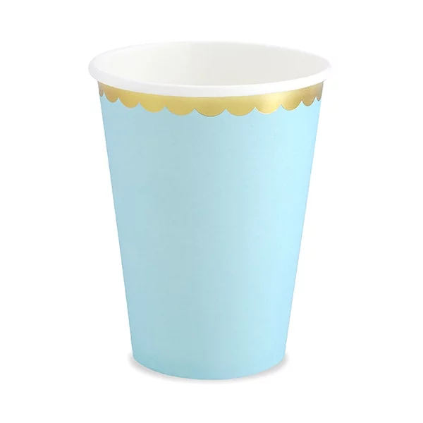 6 cups blue 220ml