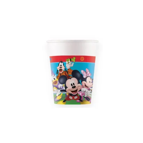 8 Becher Mickey Mouse 200ml