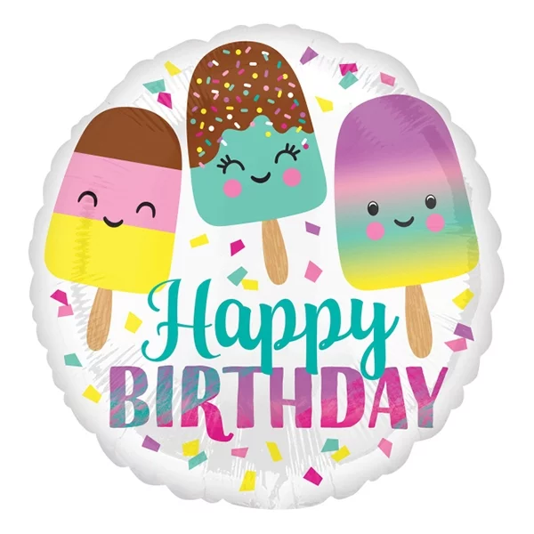Foil balloon Ice Cream Birthday