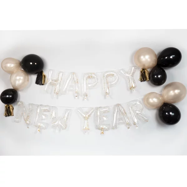 Ballon-Set DIY Happy New Year