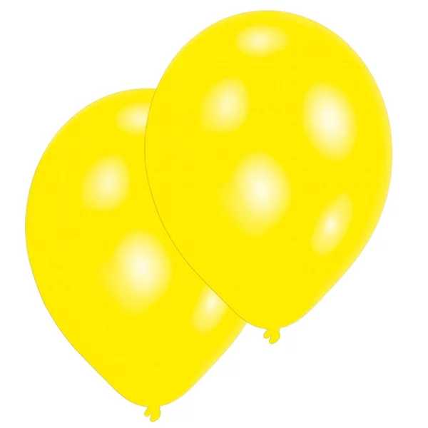 10 Ballone gelb 27.5cm